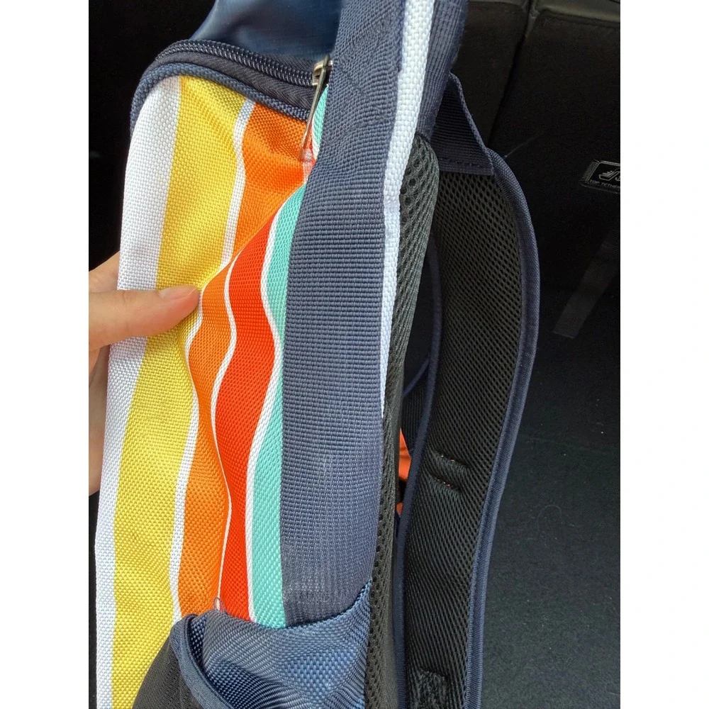 Ironman H735 Triathlon Training Backpack Blue Orange Multi Size Large